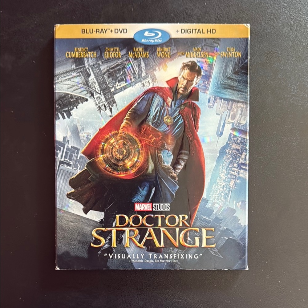 Disney Doctor Strange Blu-ray DVD - Red and Blue